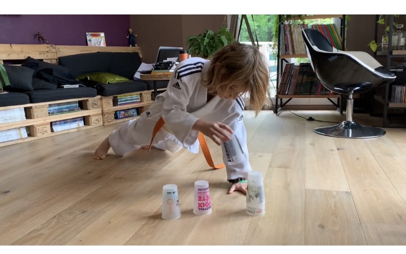 Clip n° 2 : Exercices à la maison pour les petits Judokas et Judokates